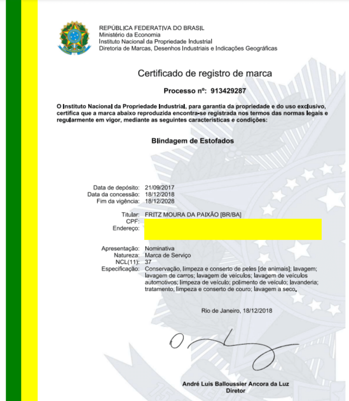 Imagem de certificado